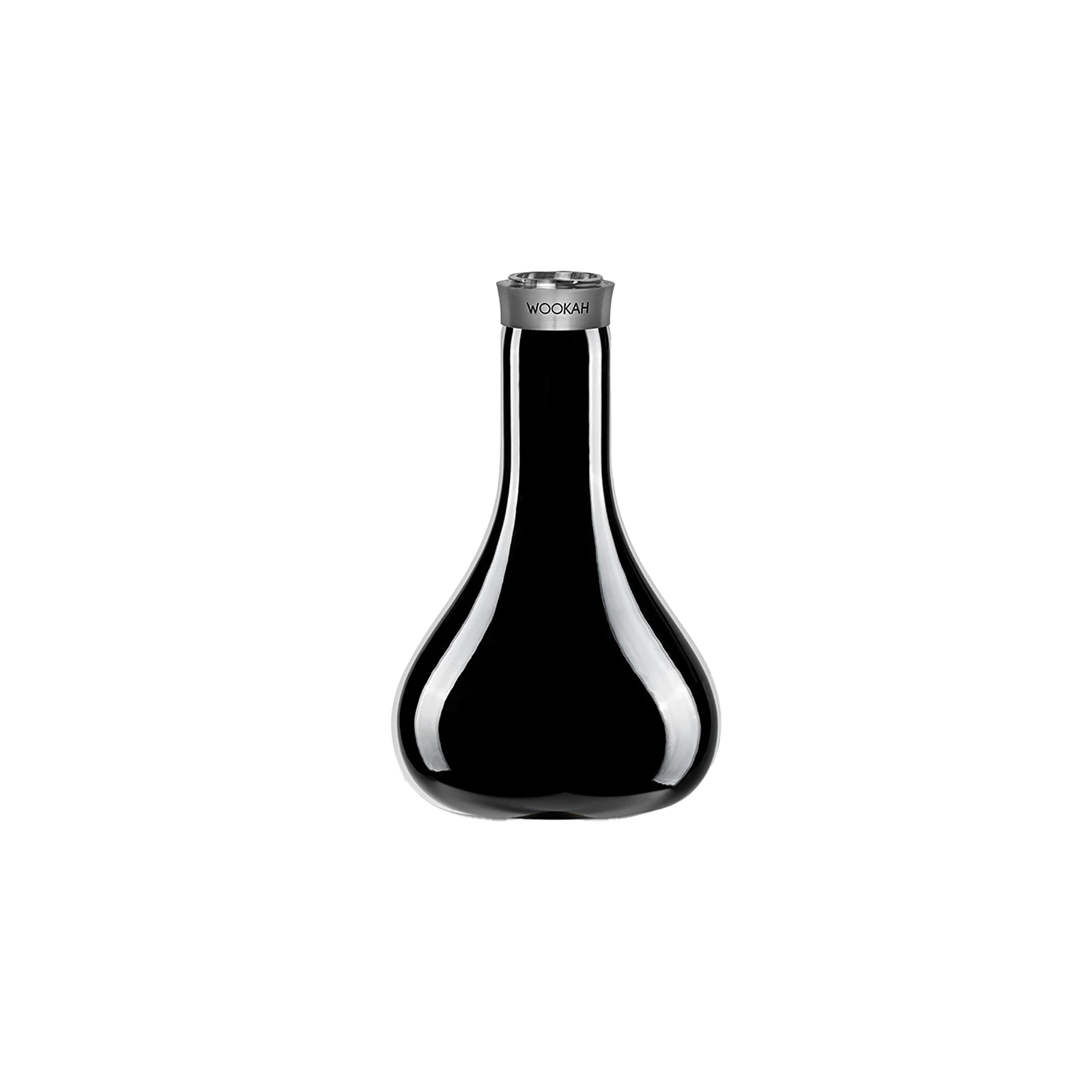 Wookah - Smooth Black Glasbowl | Shisha Glas Bestellen - Hookain Onlineshop